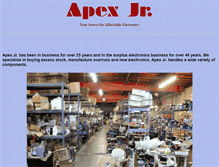 Tablet Screenshot of apexjr.com